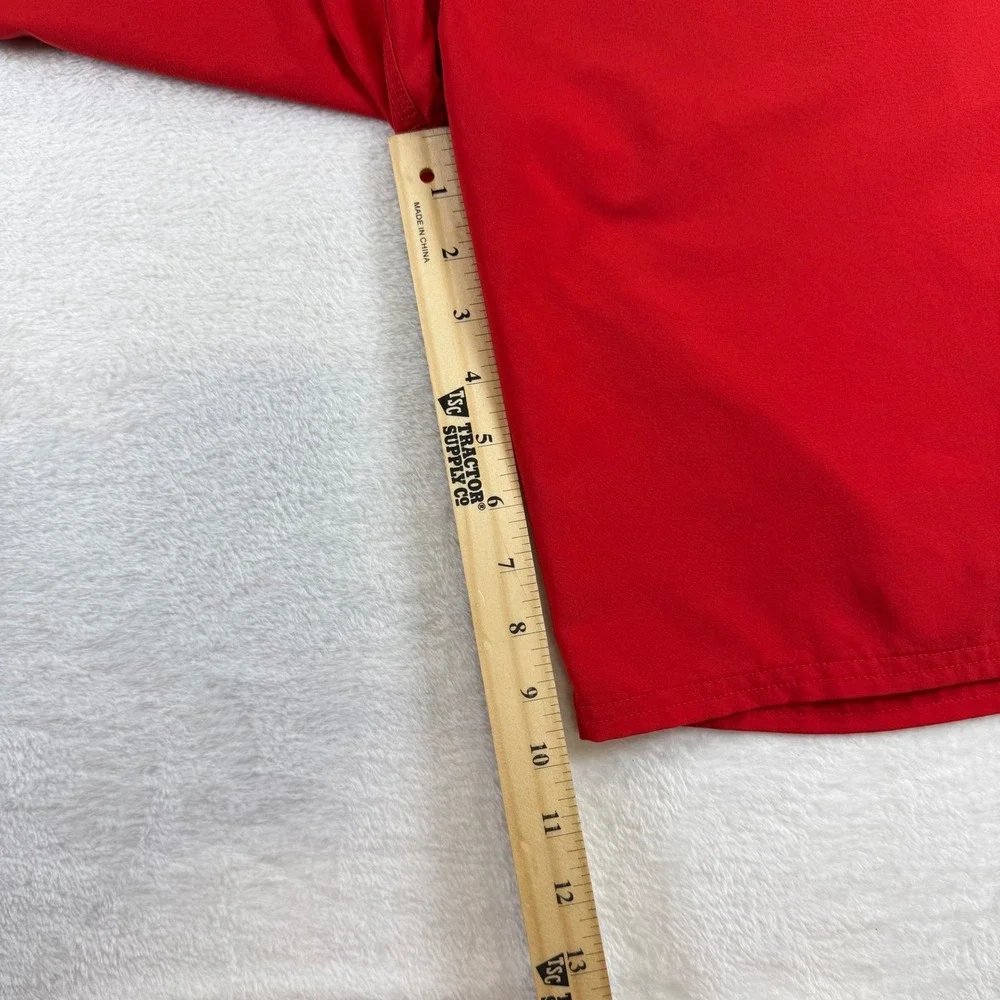 Oakley Mens Red Board Shorts Regular Fit Cargo Pocket Swim Trunks Size 36